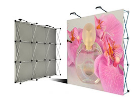 Faltdisplay 3x3 Textil